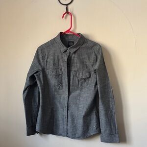 Harley-Davidson Gray Button Down Shirt